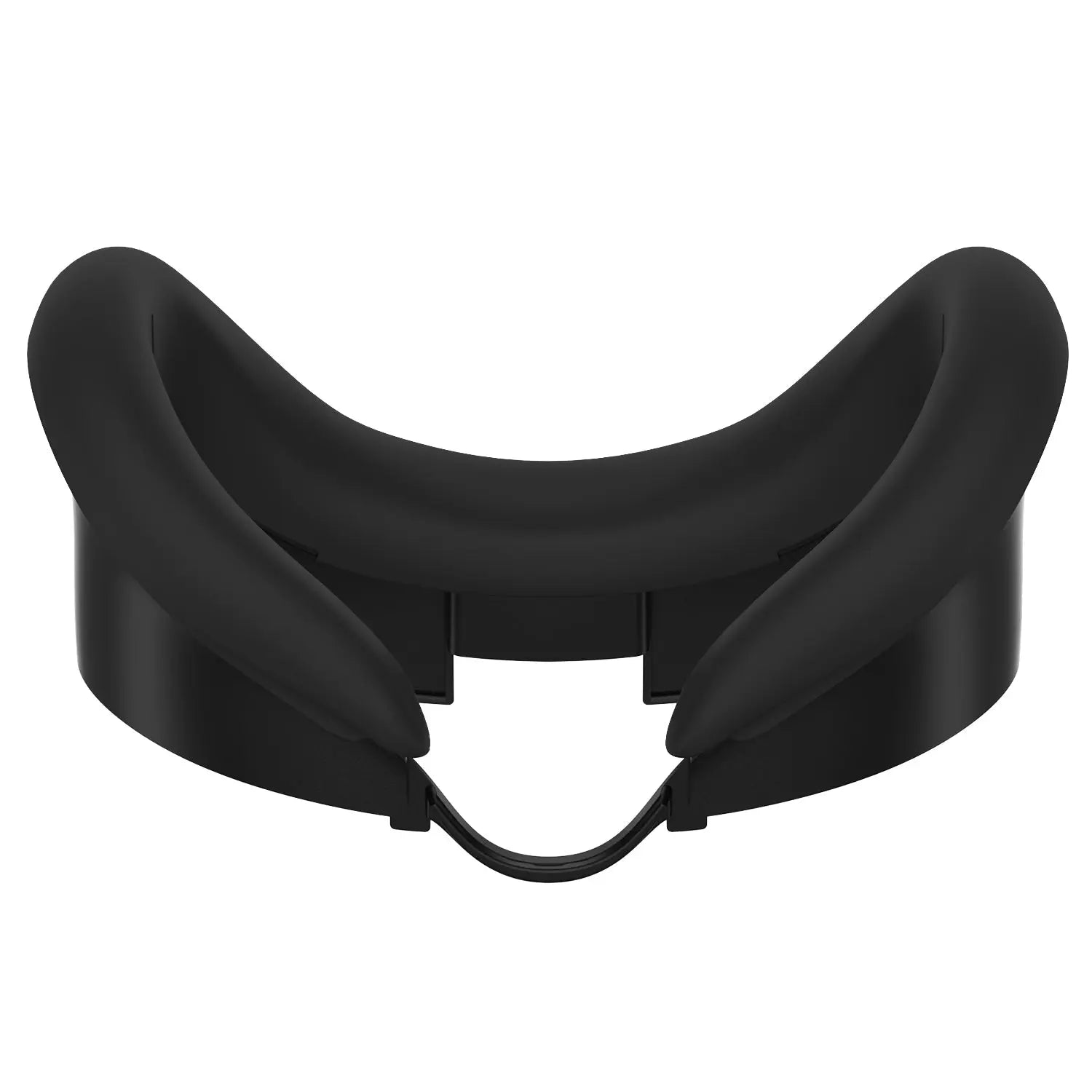 AMVR Face Cover Compatible with Meta/Oculus Quest 3 Headset Accessories,  Comfy Silicone Face Cushion Pad Fits Facial Interface, Sweatproof VR Mask  to
