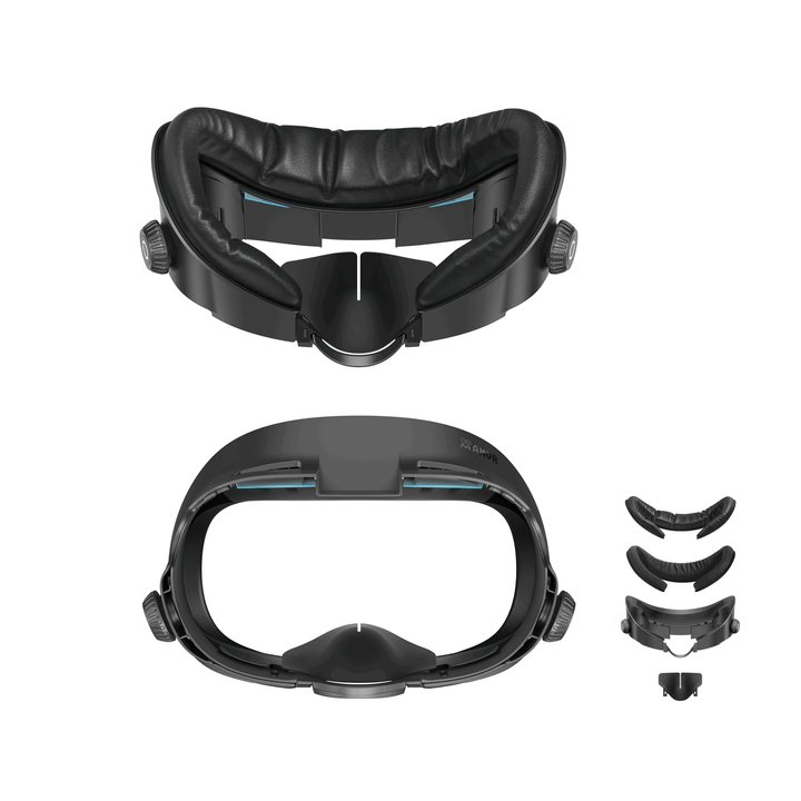 AMVRアップグレード3in1 PUレザーフェイシャルインターフェイスメタ AMVRアップグレード3in1 PUレザーフェイシャルインターフェイスメタ