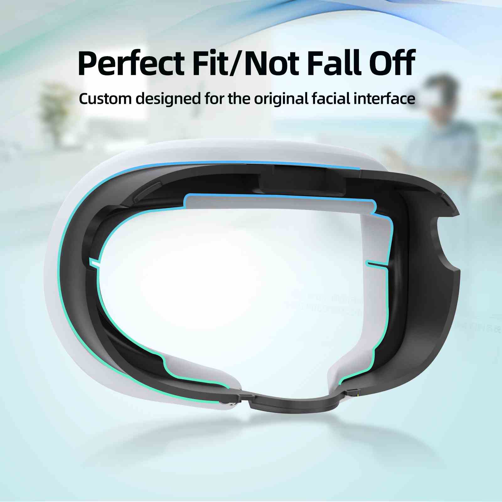 Quest 3 Silicone Cover | Meta Quest 3 Silicone Facial Interface - AMVR