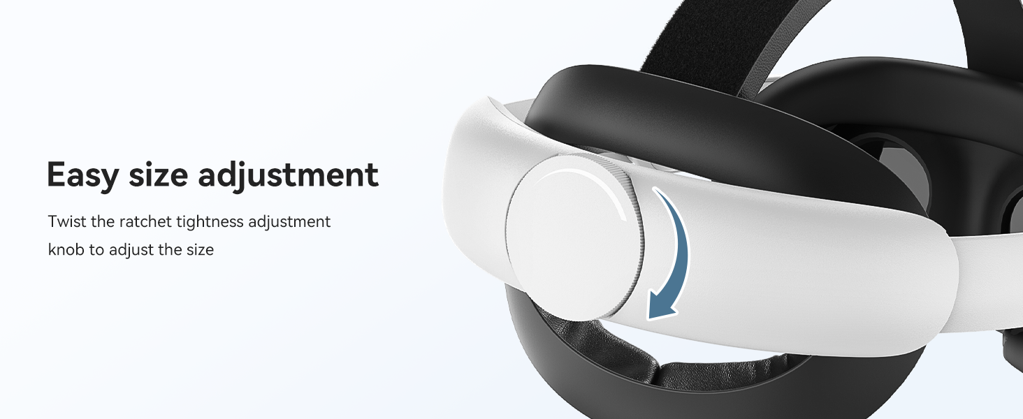 easy size adjustment