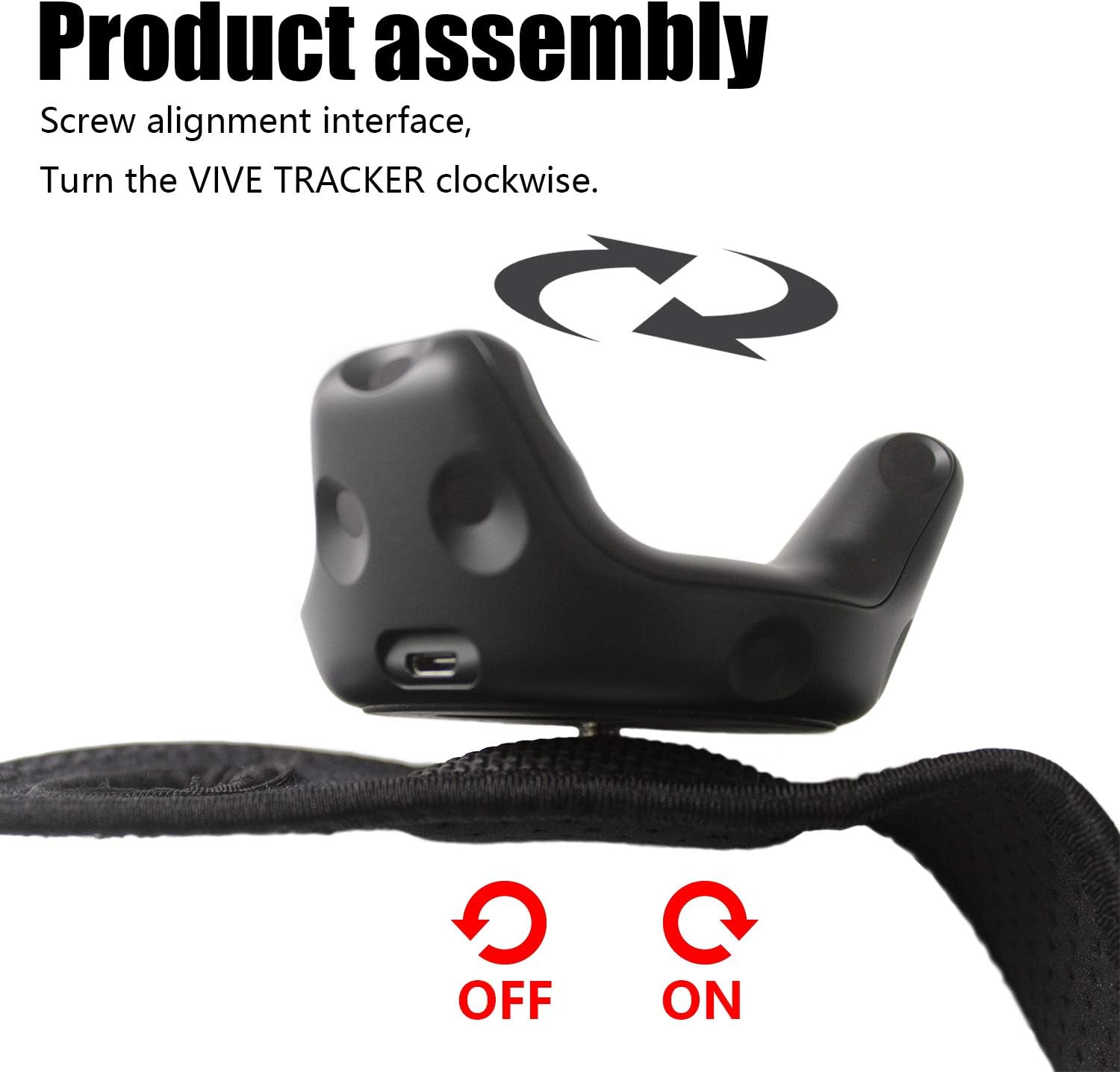 AMVR Palm Tracker Straps for Vive Tracker Accurate Whole Body Tracking and Motion Capture (2 units) AMVRSHOP