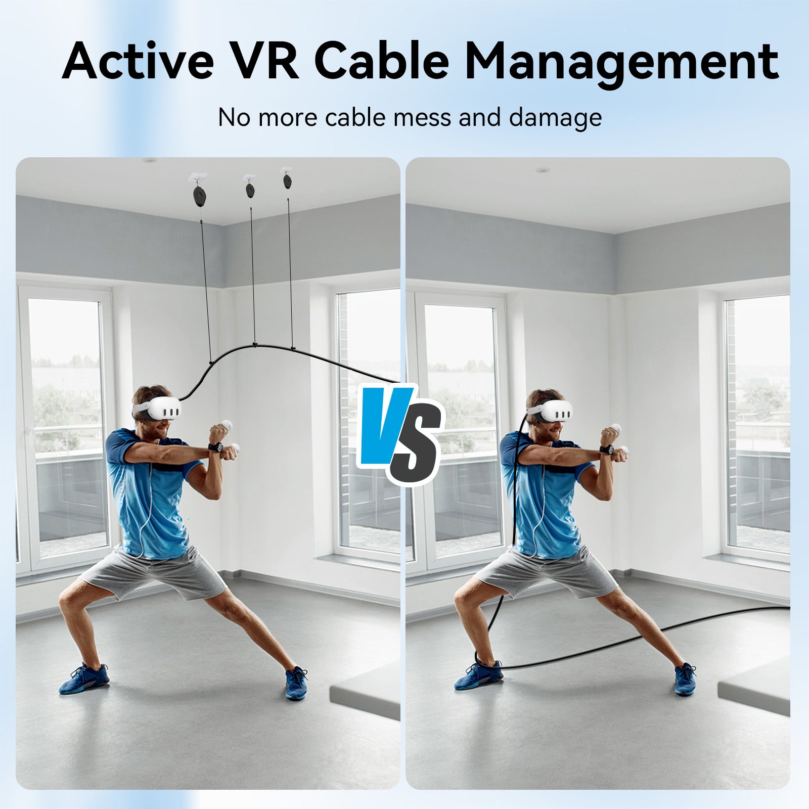 Shop VR Cable Management Pulley System Online