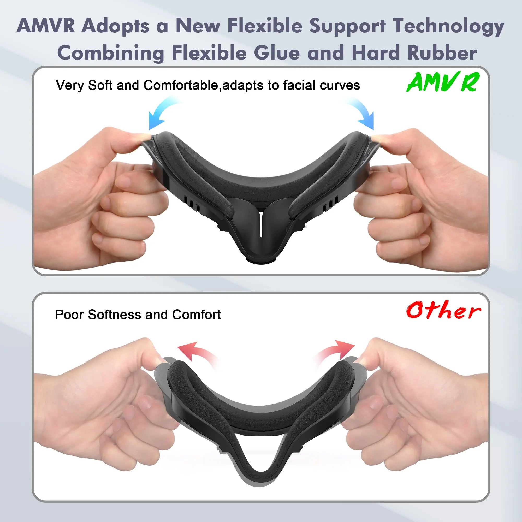 AMVR Cooling Fan Face Cover Fitness for Quest2 - AMVRSHOP