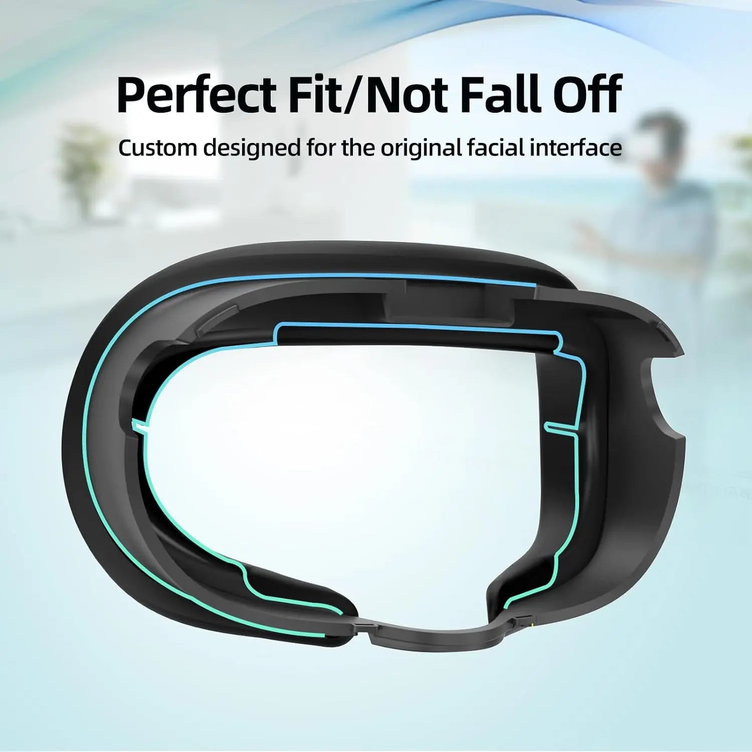 Quest 3 Silicone Cover | Meta Quest 3 Silicone Facial Interface - AMVR