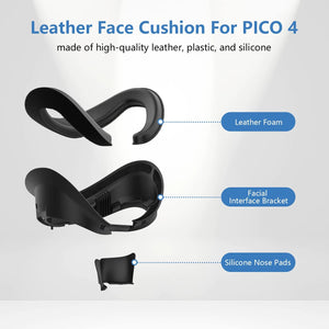 PU Leather Face Cover for PICO 4 Series - AMVR
