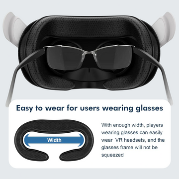 AMVRソフトPUレザーフェイスカバークエスト2用 (ブラック、7-in-1 AMVRソフトPUレザーフェイスカバークエスト2用 (ブラック、7-in-1