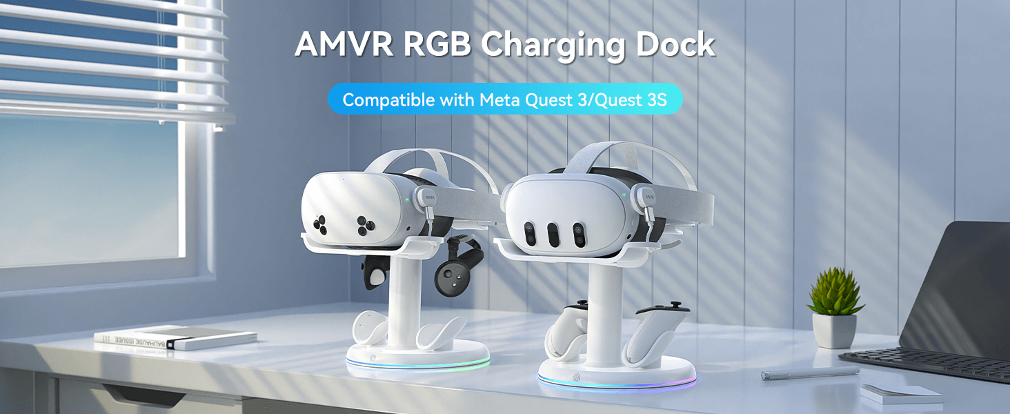 Magnetic Fast Charging Dock for Quest 3 & 3S