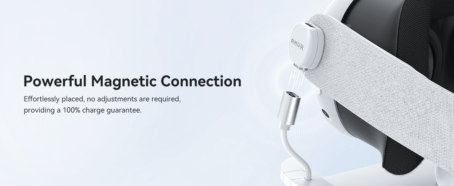 Magnetic Fast Charging Dock for Quest 3 & 3S