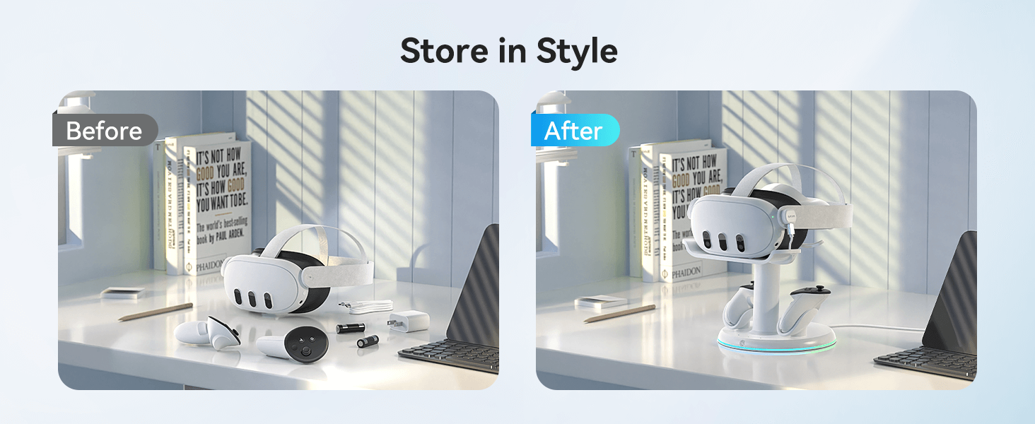 Magnetic Fast Charging Dock for Quest 3 & 3S