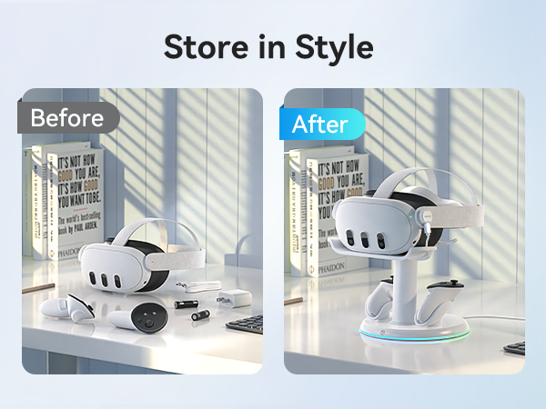 Magnetic Fast Charging Dock for Quest 3 & 3S