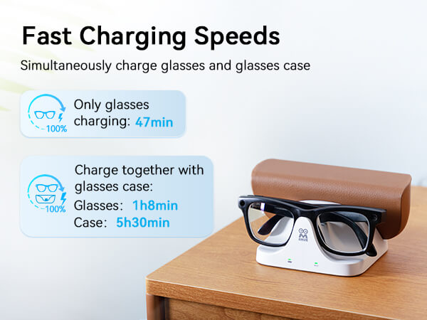 Charging Dock for Ray-Ban Meta Charging Case and Ray-Ban Meta 