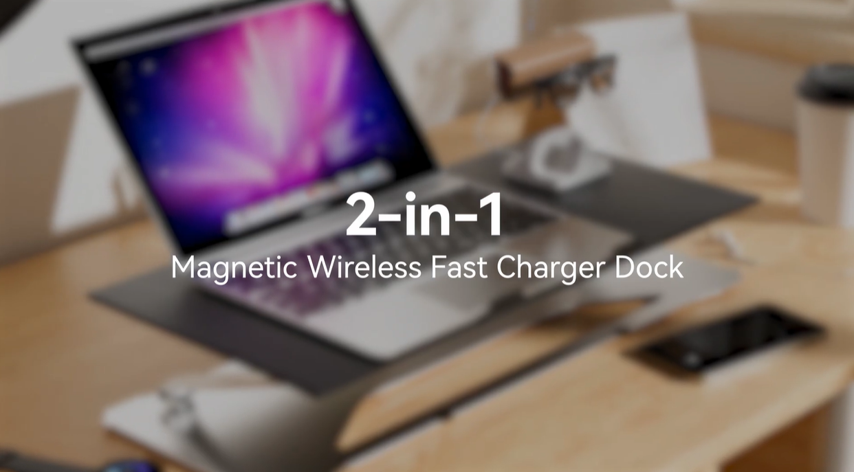 Load video: Charging_Dock_for_Ray-Ban_Meta_Charging_Case_and_Ray-Ban_Meta