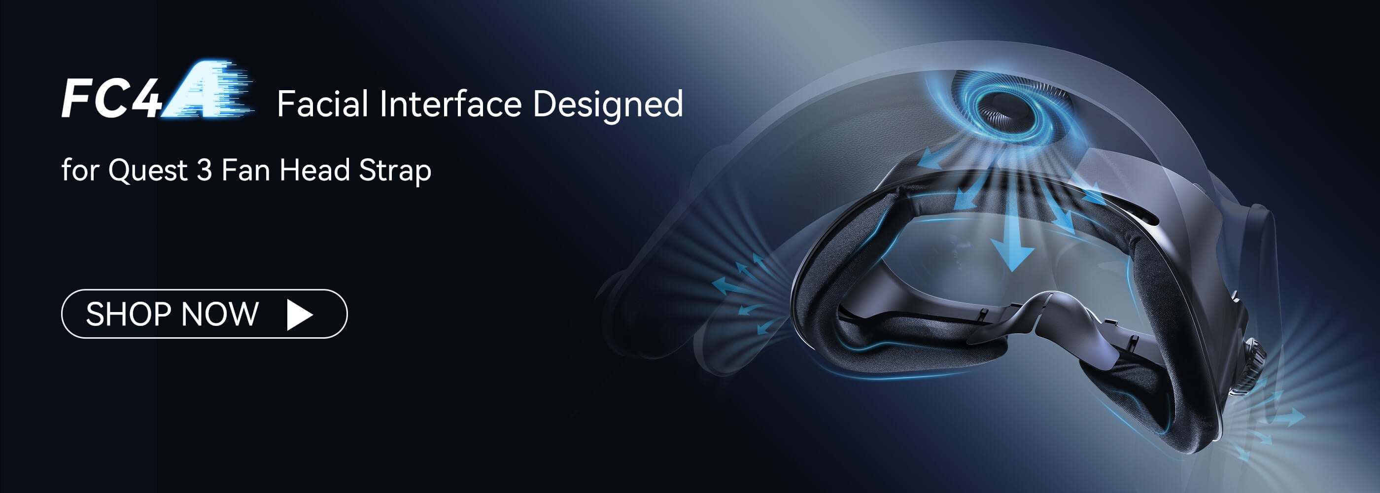 Meta Quest 3 Facial Interface with Knob Adjustment – Enhanced Ventilation, Dual Comfort Face Pads, and Glasses-Friendly Design