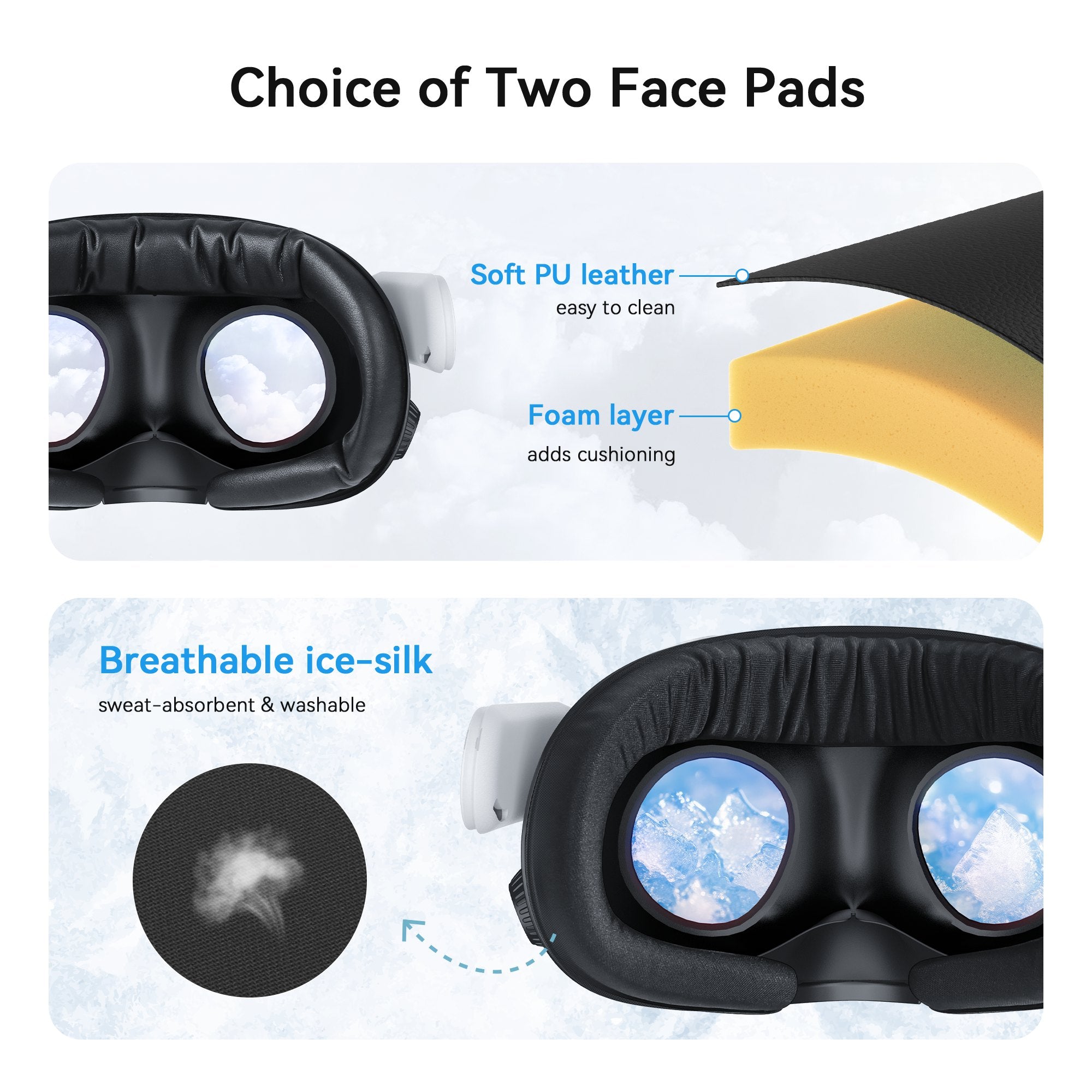 Quest 3 Facial Interface | Meta Quest 3 Face Cover - AMVR