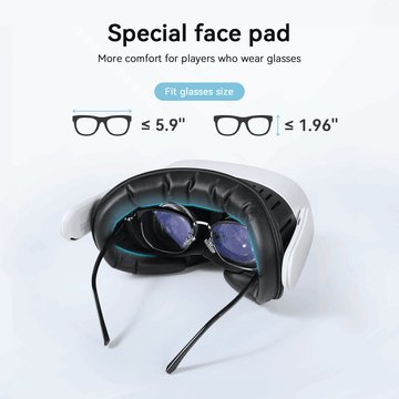 Upgraded Full-Ventilation Facial Interface for Quest 3S