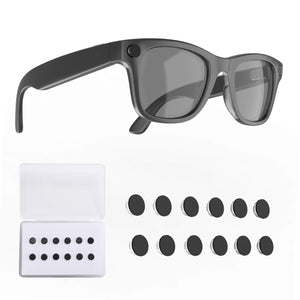 GC1 LED Light Bloking Stickers Compatible with Ray-Ban Meta (12Pcs)