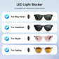 GC1 LED Light Bloking Stickers Compatible with Ray-Ban Meta (12Pcs)