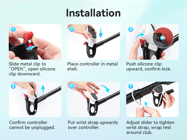 Force Feedback Men & Ladies  Golf Clubs for Quest 3 / Quest 3S – Realistic VR Swing Experience