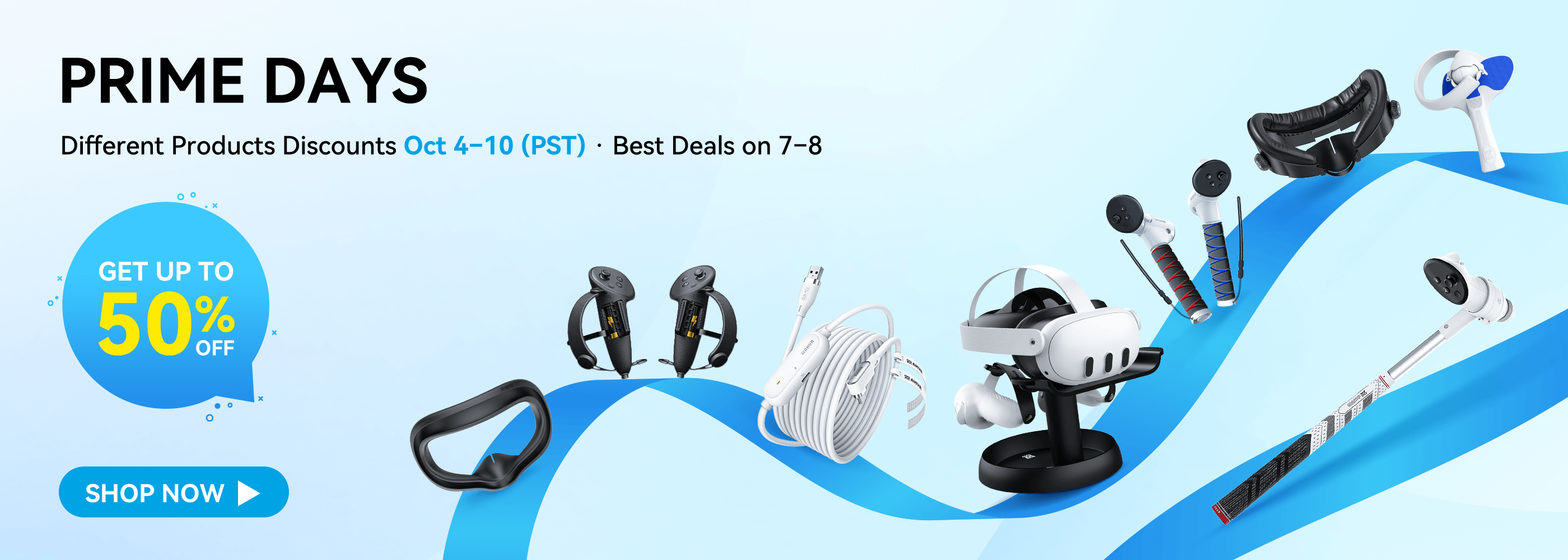 Prime Day VR Accessories Sale – Save Big on Quest 3, Pico, PSVR2 Gear