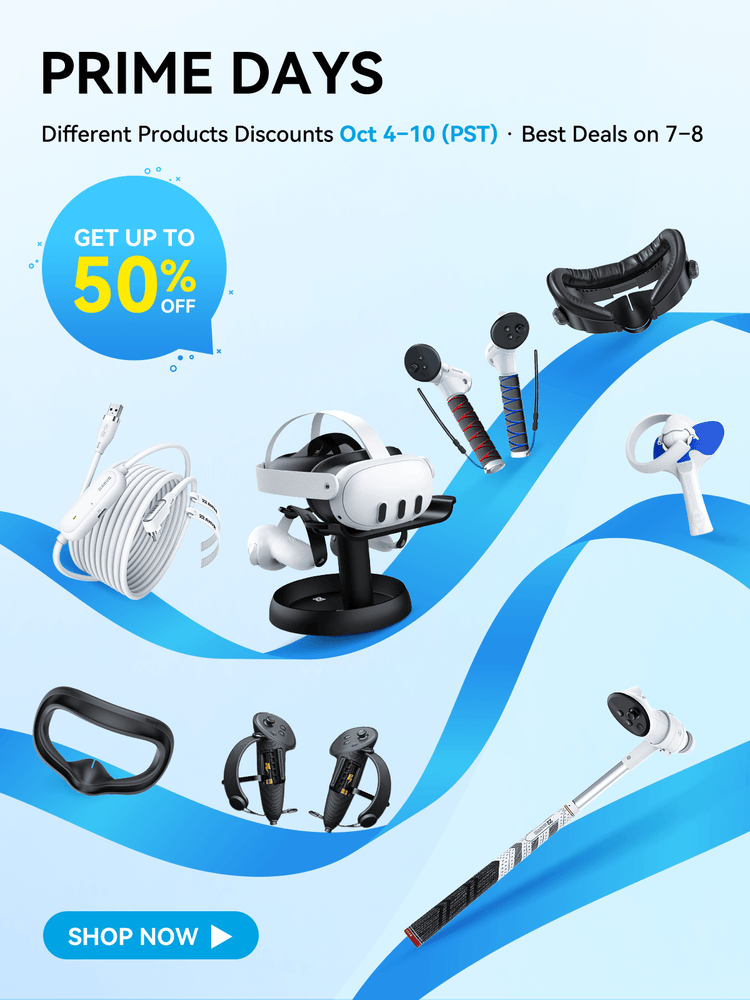 Prime Day VR Accessories Sale – Save Big on Quest 3, Pico, PSVR2 Gear