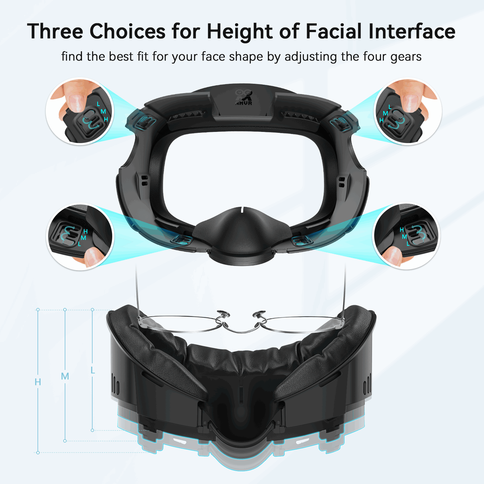 Quest 3 Face Cover | Facial Interface for Quest 3 Online - AMVR Quest 3 Face Cover | Facial Interface for Quest 3 Online - AMVR