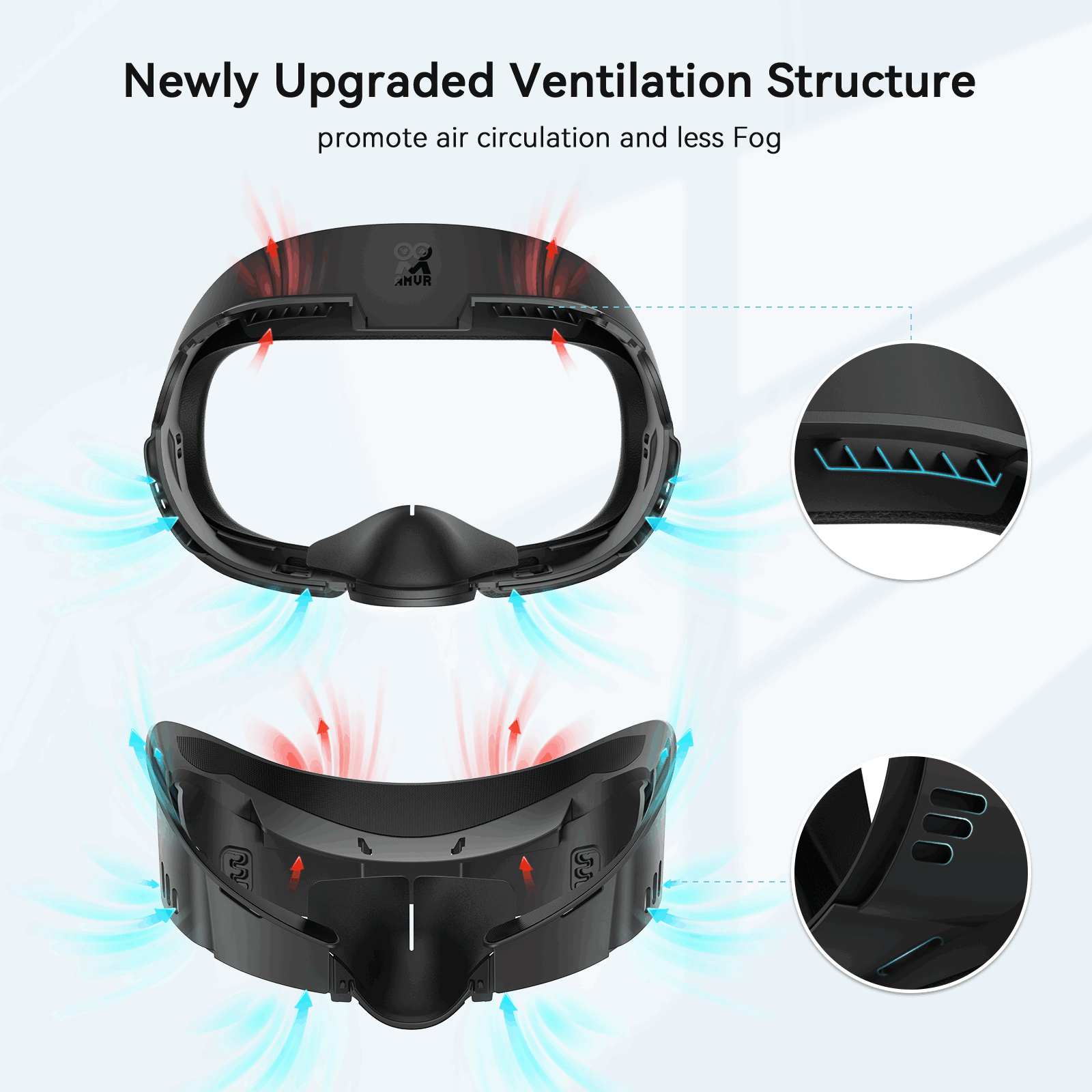 Quest 3 Face Cover | Facial Interface for Quest 3 Online - AMVR