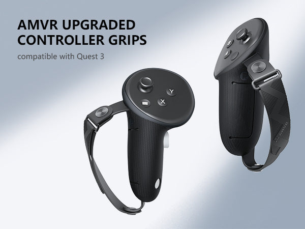 Silicone Controller Grips Cover for Quest 3S/ Quest 3