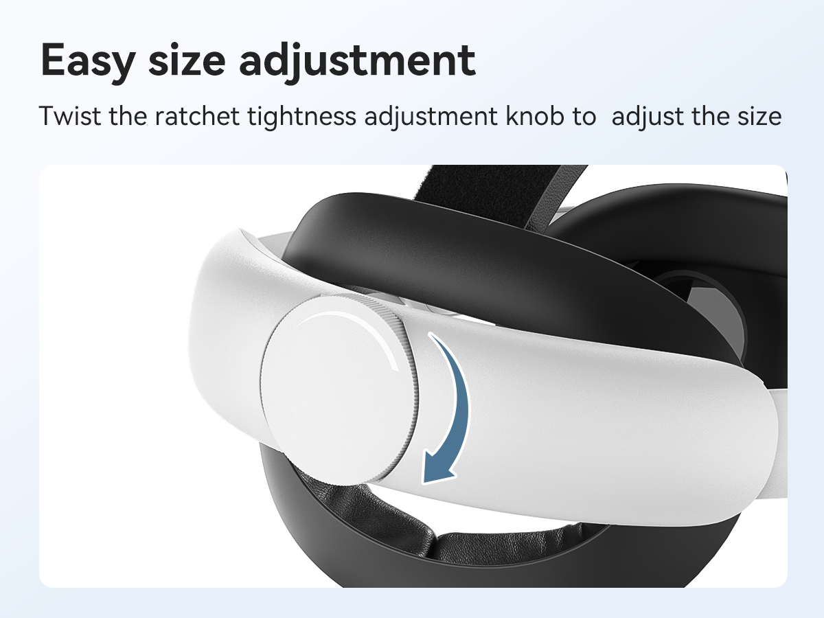 easy size adjustment