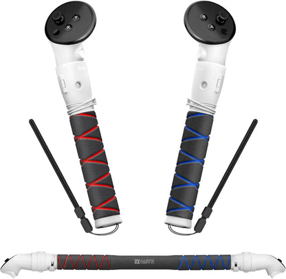 3-In-1 Handle Attachment Grips for Quest 3 & 3S - AMVR